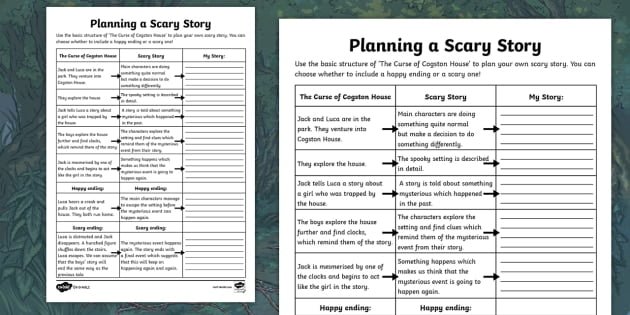 Scary read. Scary story for Kids. Write Scary story. Scary story Worksheet.