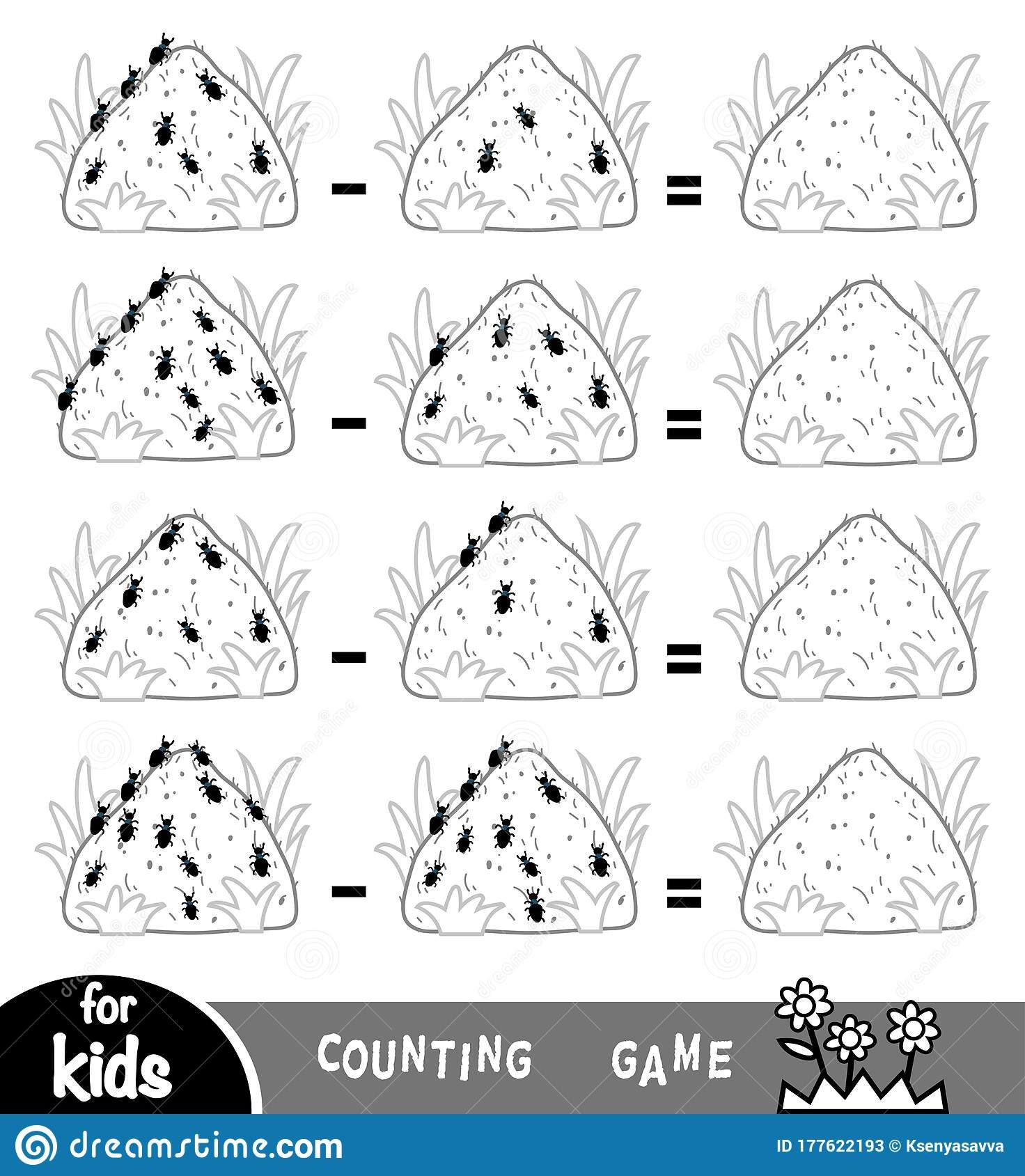 Ant Hill Multiplication Worksheets - WorksheetsCity
