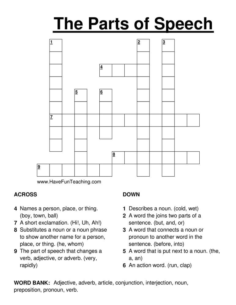 make a speech crossword clue