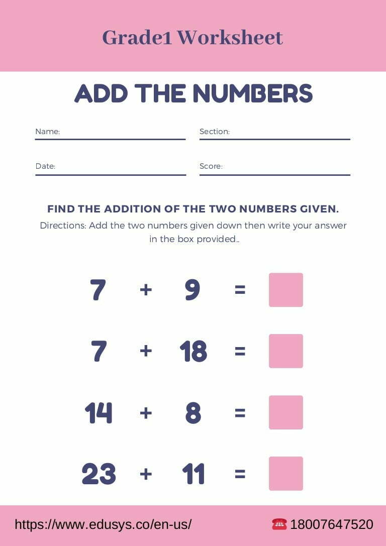 Math pages for 1st grade worksheets worksheetscity