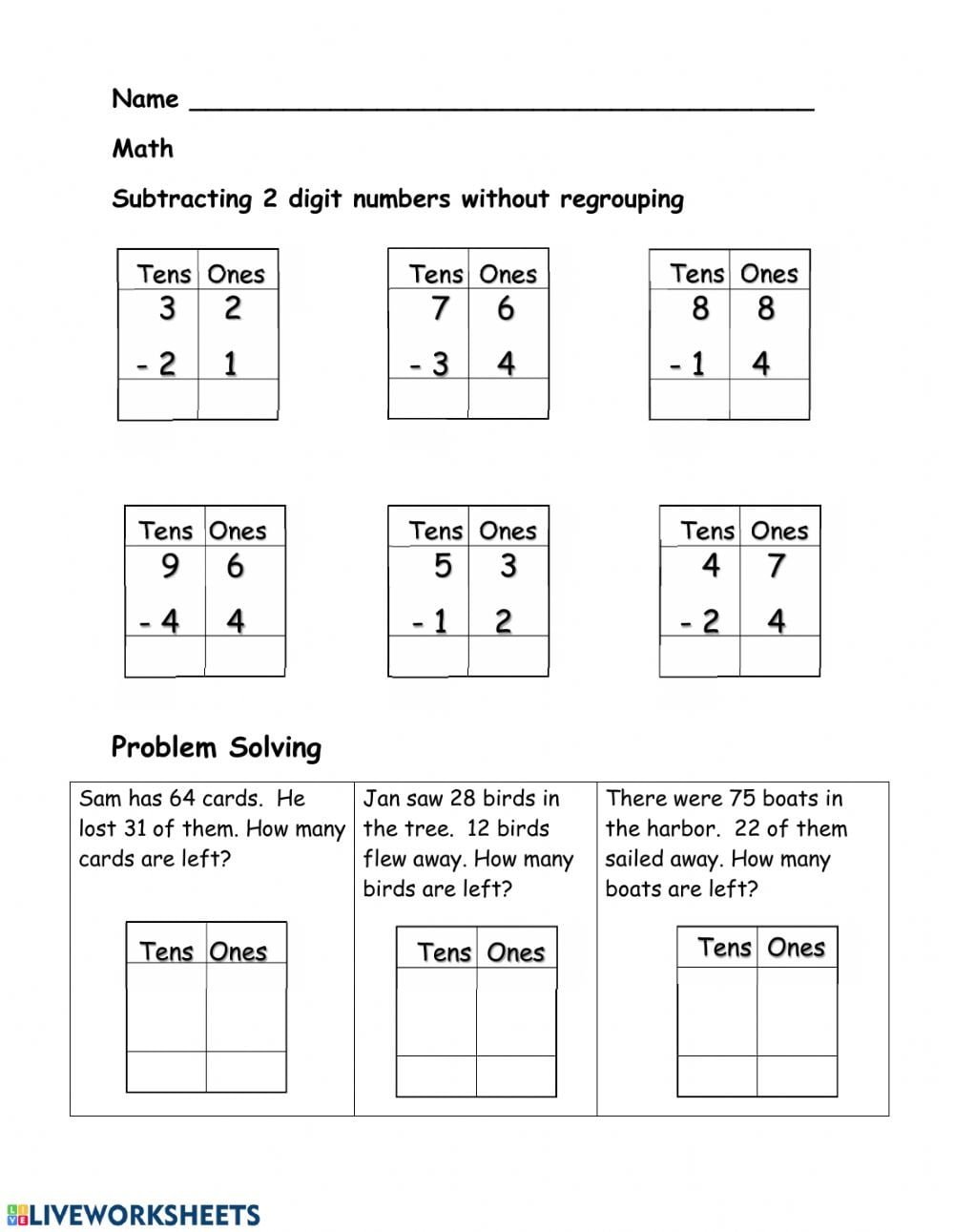 subtraction-with-and-without-regrouping-worksheets-worksheetscity