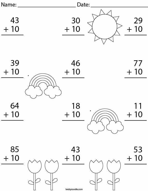 making-10-to-add-worksheets