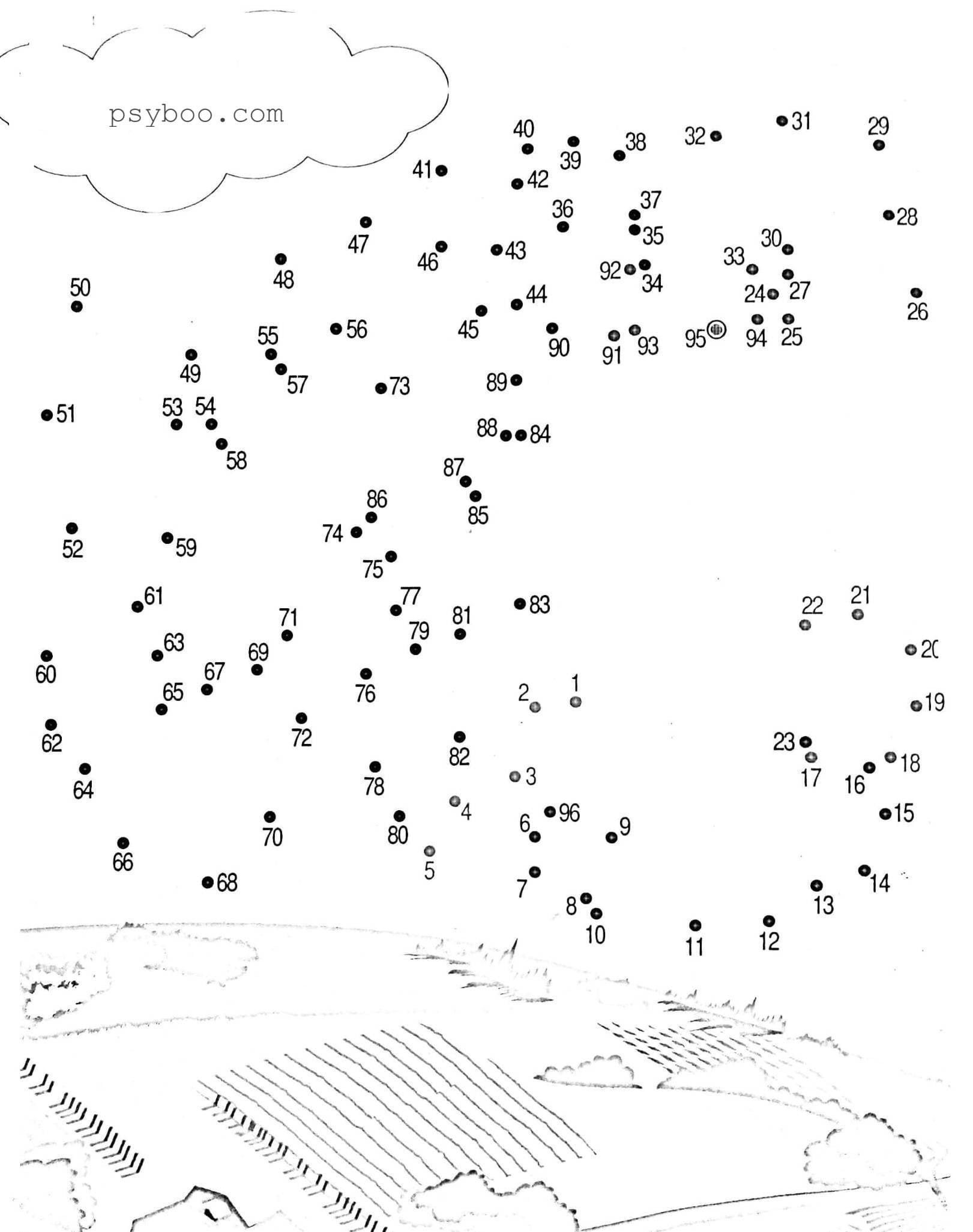 Dot To Dot 1 100 Worksheets WorksheetsCity