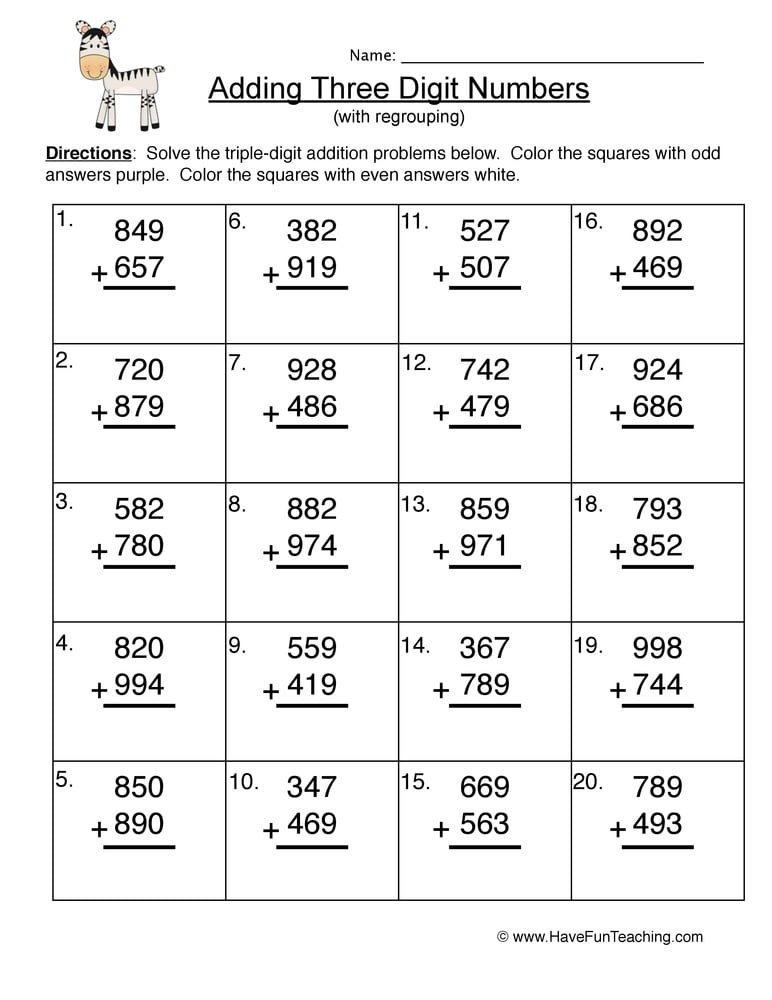 triple-digit-addition-with-regrouping-worksheets-worksheetscity