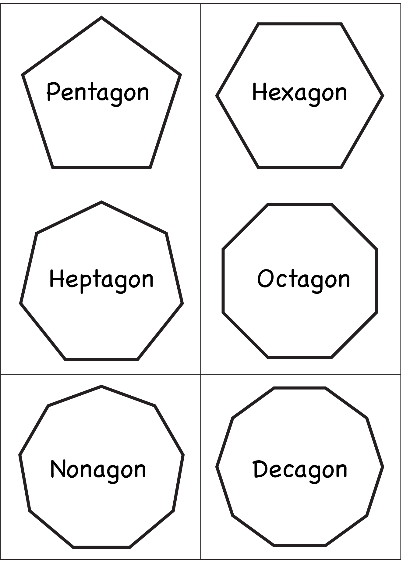 How Many Sides Does A Decagon Worksheets WorksheetsCity