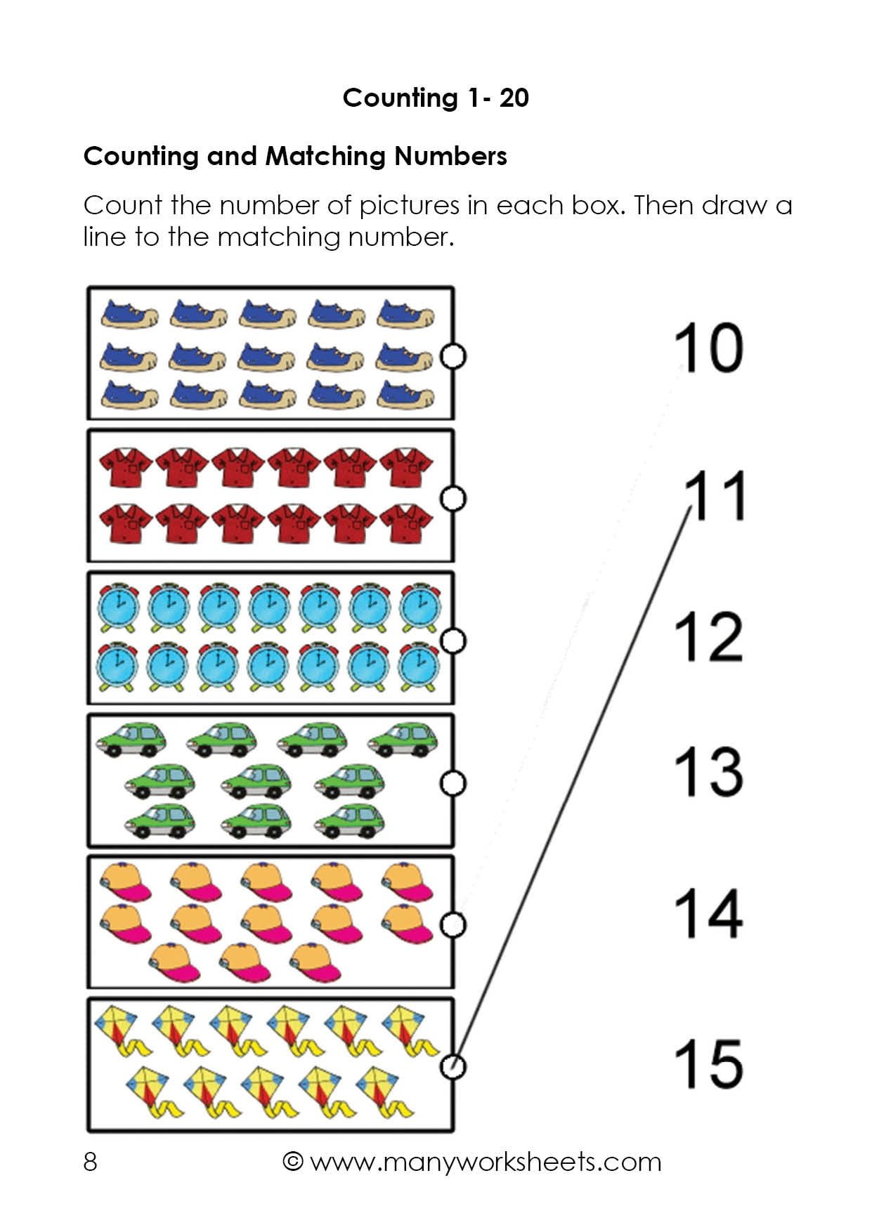 Counting Numbers 1 20 Worksheets WorksheetsCity