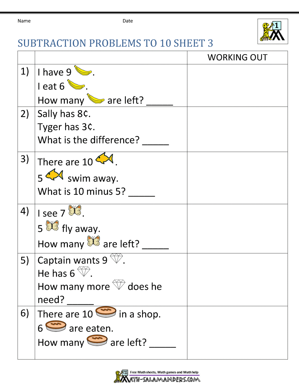 Addition And Subtraction Word Problems Grade 1 Worksheets - WorksheetsCity
