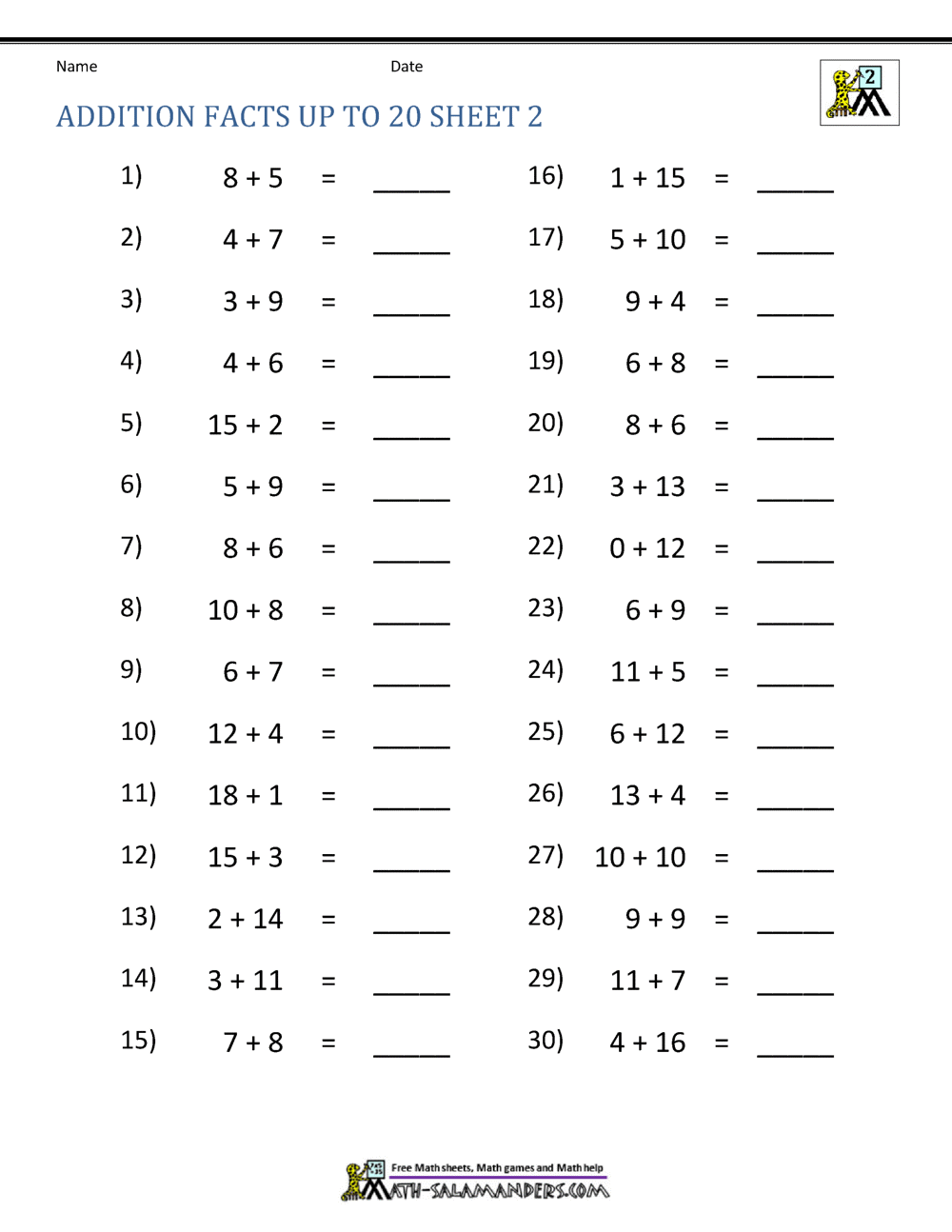 addition-facts-to-20-worksheets-worksheetscity