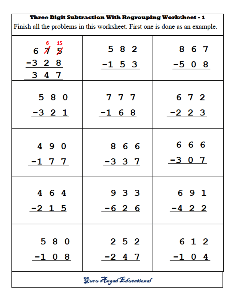 subtraction-with-regrouping-column-subtraction-3-digits-no-regrouping-1